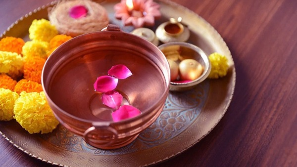 Why We Should Keep Water in Pooja Room in Tamil