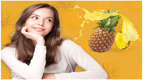 Homemade pineapple face masks for glowing skin In Tamil 