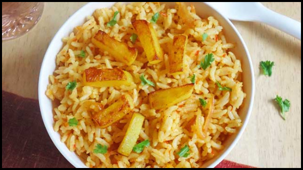 Simple Lunchbox Recipe: Potato Rice Recipe