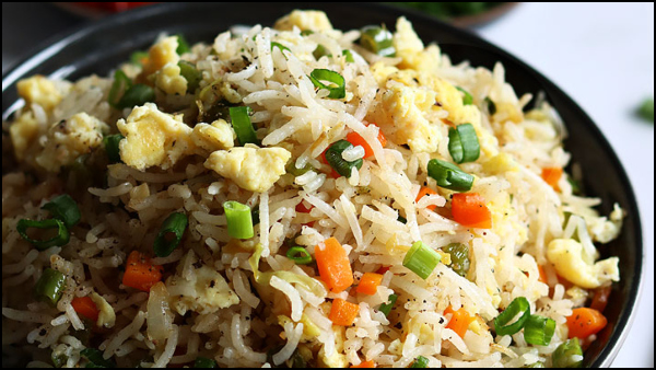 Chinese Restaurant Style Egg Fried Rice Recipe