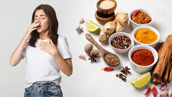 How consuming spices can fix congestion, cold and cough​ in tamil 