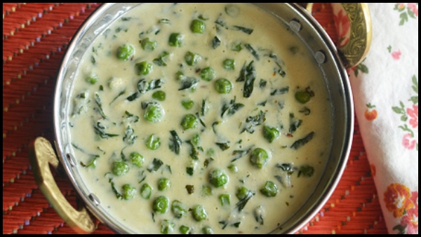 Methi Matar Malai Recipe