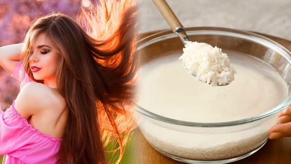 how to make korean rice water rinse for shiny hair in tamil 