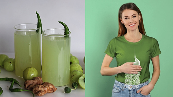 Benefits for drinking Raw Ginger Amla shot on an empty stomach in tamil 