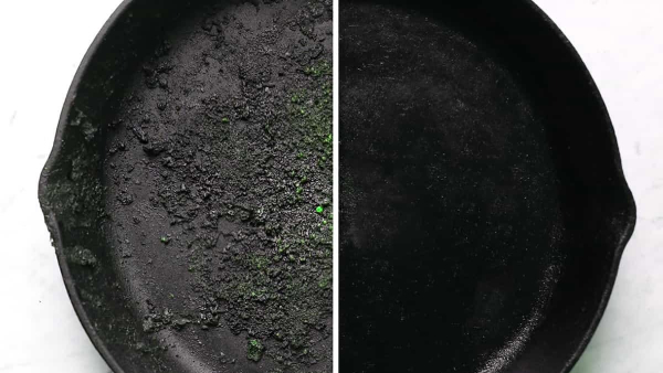 How to clean iron utensils and prevent from the damage