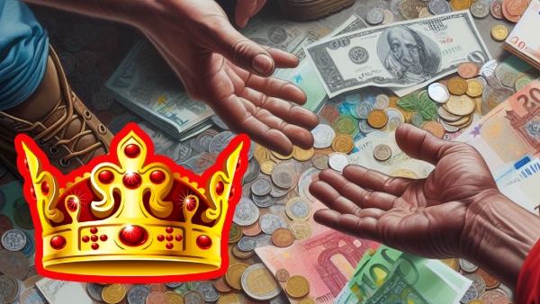 Rich Indian King Turn into a Beggar and Ask for Money From People in His Court 