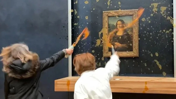 Why Two People Threw Soup at Mona Lisa Painting 