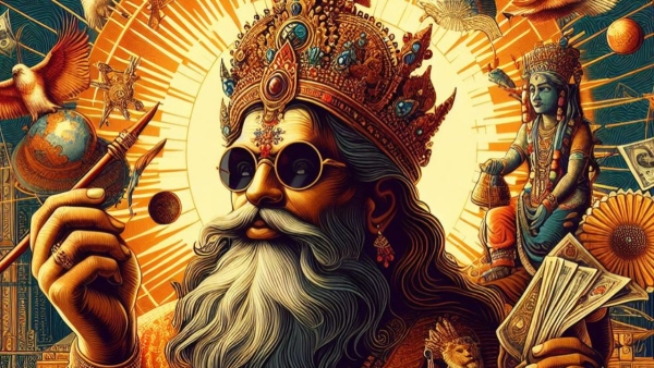 Which Indian Emperor Called as the ‘Wisest Fool’ of India in Tamil