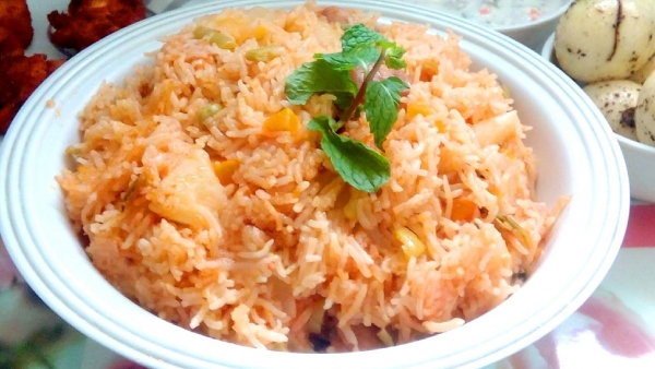 Ambur Style Vegetable Biryani How To Make a Ambur Style Vegetable Biryani Recipe