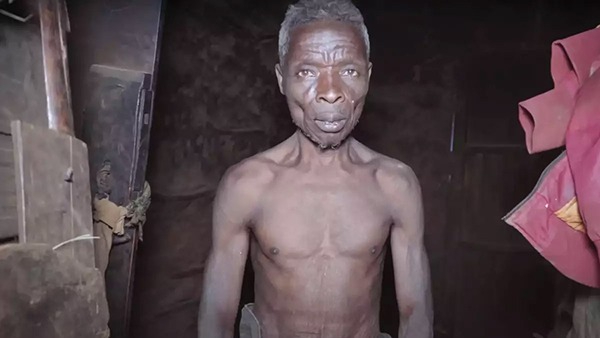 Gynophobia An African man spends 56 years in isolation due to his fear of women