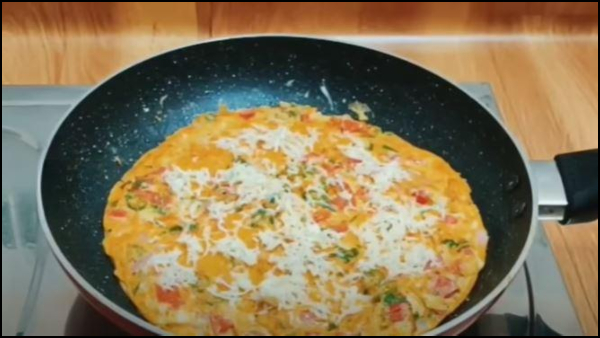 Healthy Breakfast How To Make a Wheat Flour Egg Dosa Recipe