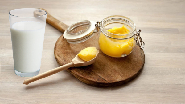 Milk Ghee Benefits Top 6 Health Benefits Of Adding 1 Teaspoon Of Ghee To Milk Before Bed In Tamil