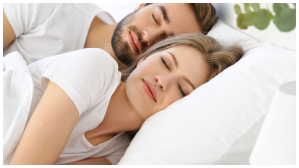 benefits of sleeping with your life partner