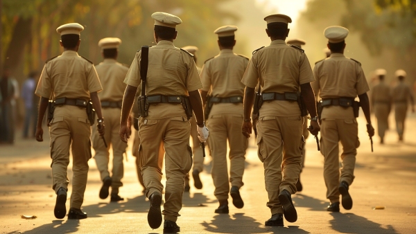Why Indian Police Uniforms Are in Khaki Colour in Tamil