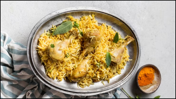 Cooker Chicken Biryani How To Make a Cooker Chicken Biryani Without Tomato Recipe