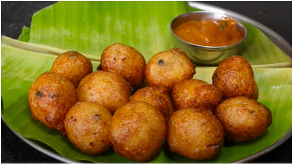 Idli Maavu Bonda How To Make a Idli Batter Bonda Recipe