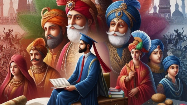 What Was the Educational qualifications of Mughal Emperors in Tamil