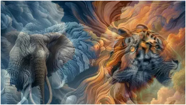 Optical Illusion What You See First Reveals Whether You Are Angry Or Calm Person