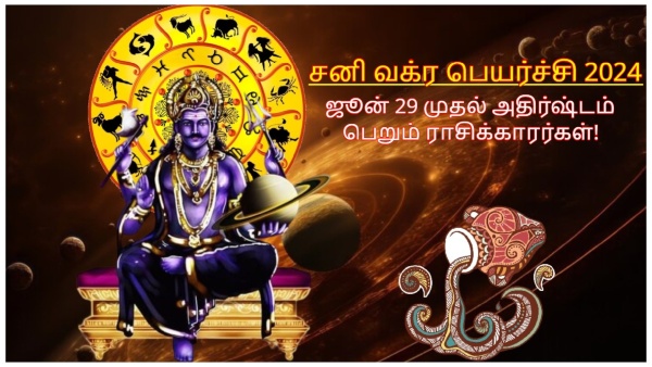 Sani Vakra Peyarchi 2024 In Aquarius Will Be Lucky For These Zodiac Signs