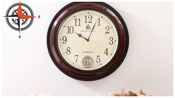 Vastu tips for placing your wall clock incorrect direction