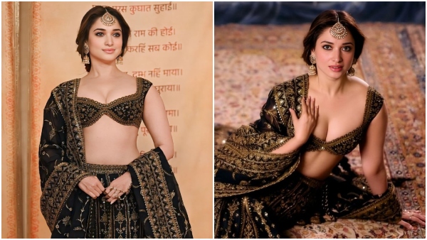 South Actresses Traditional Look at Anant Ambani and Radhika Merchant s Wedding