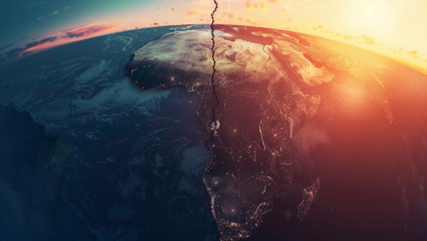 Africa Is Splitting Into Two and New Ocean Forms Says Study