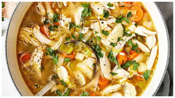 how to make a tasty chicken soup recipe in tamil