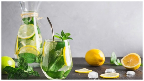 how to prepare lemon and mint Detox Drinks For Cleansing your Body