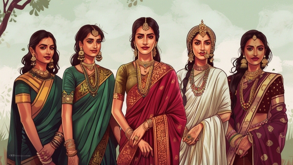 Highly Educated Queens in Indian History in Tamil