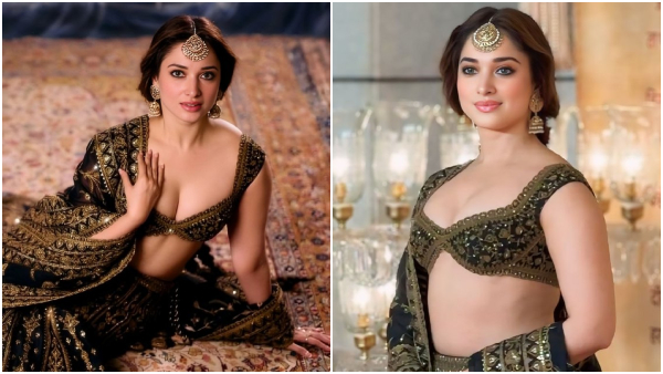 Tamannaah Bhatia Looks Gorgeous At Anant-Radhika s Wedding Reception