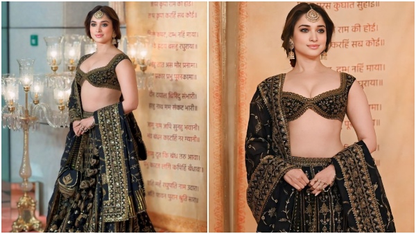 Tamannaah Bhatia Looks Gorgeous At Anant-Radhika s Wedding Reception