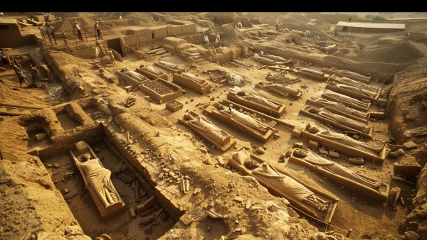 Archaeologists Unearthed Egyptian City of the Dead With Thousands of Mummies