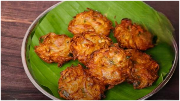 Onion Vada How To Make a Tea Kadai Vengaya Vadai