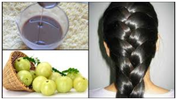 Amla hair Mask for hair growth and grey hair into black