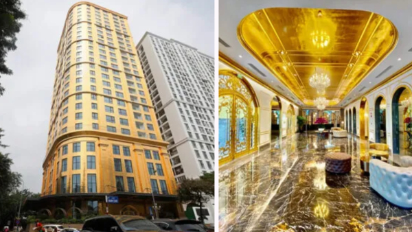 World s Only Hotel Where Everything Covered With Gold