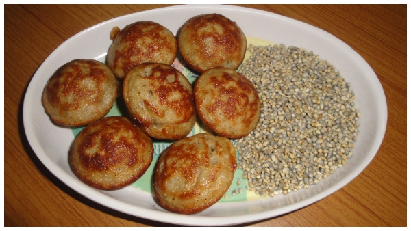 how to make a tasty kambu Paniyaram recipe in tami