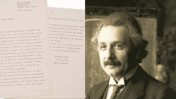 Albert Einstein s 1939 Atomic Bomb Warning Letter Sold For 33 Crores