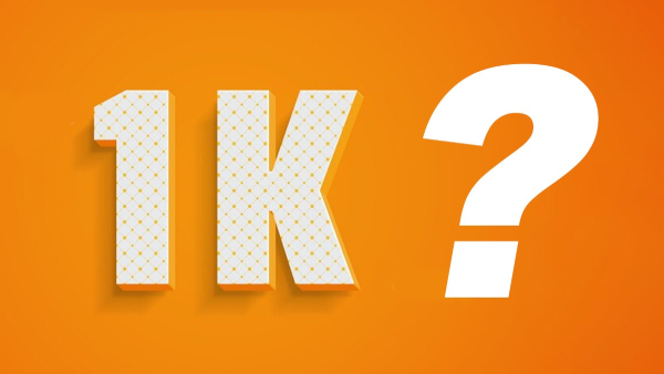 Why Thousand Is Written As K