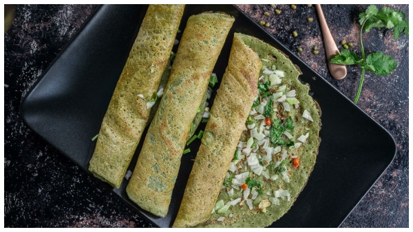 how to make a Pachai Payaru dosa and its benefits Instant Moong Dal