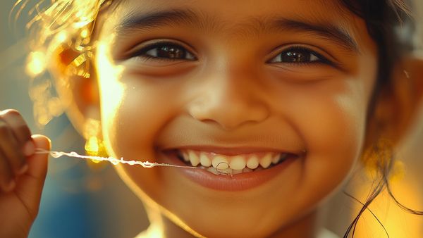 Flossing Boosts Kids Brain Health