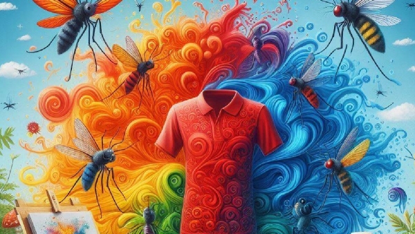 How the Colour of Your Dress Affects Mosquito Attraction