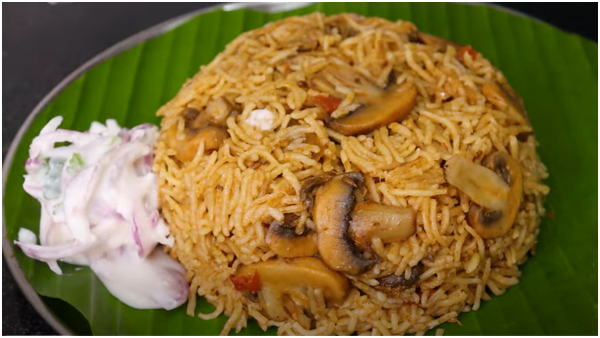 Mushroom Biryani How To Make a Kalan Biryani Recipe