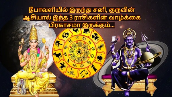 Jupiter And Saturn Transit Happening Before And After Diwali 2024 Lucky Zodiac Signs