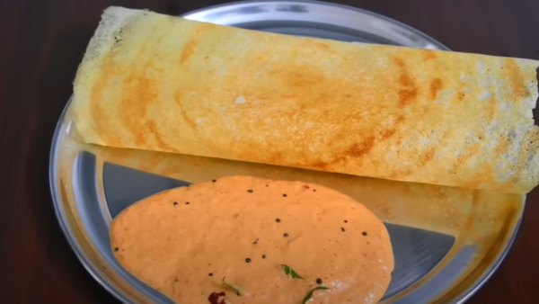 Dosa Recipe How to Prepare Instant Dosa and Chutney Recipe in Tamil