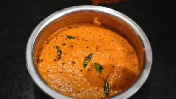 Kaiyendhi Bhavan Tomato Kara Chutney How To Make a Tomato Kara Chutney Recipe