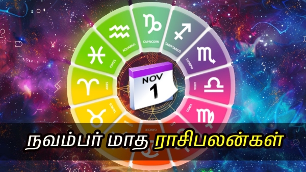 November Month Horoscope 2024 For All Zodiac Signs in Tamil