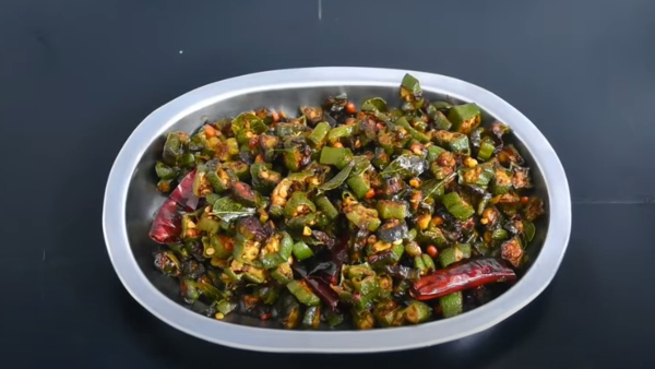 Vendakkai Poriyal How To Make a Lady s Finger Poriyal Recipe