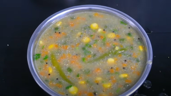 Kambu Vegetable Kanji How To Make a Pearl Millet Vegetable Kanji