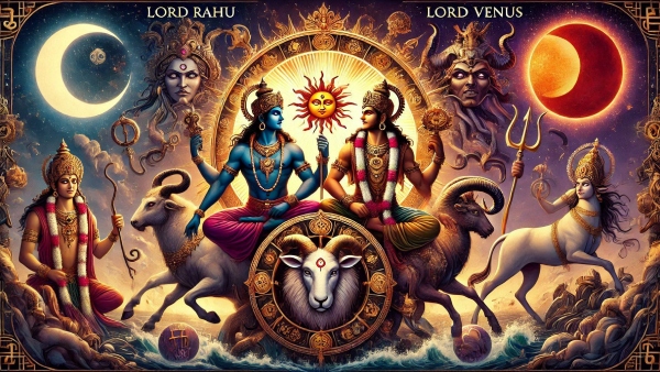 Chaturgrahi Yoga 2025 Rahu-Venus-Sun-Mercury Give Luck and Prosperity for 3 Zodiac Signs