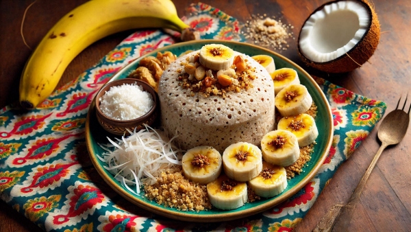 Chettinad Rangoon Puttu Recipe How to Prepare Chettinad Rangoon Puttu